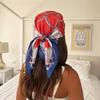 Fashion Paisley Print Silk Hairbands Scarf Women 2026 New Elagant Bandana Neck Kerchief Head Bands Foulard Female Scarfs