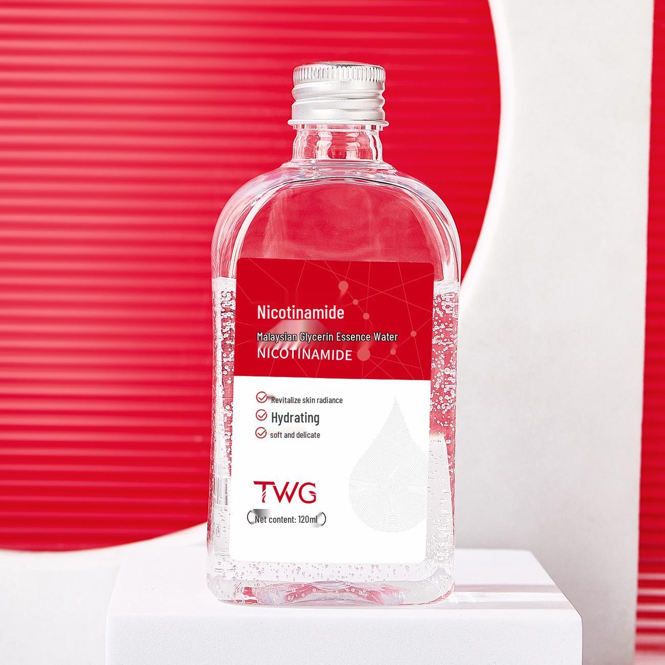TWG Niacinamide Glycerin Essence Water for Whole Body Hydration and Refreshing Moisturization