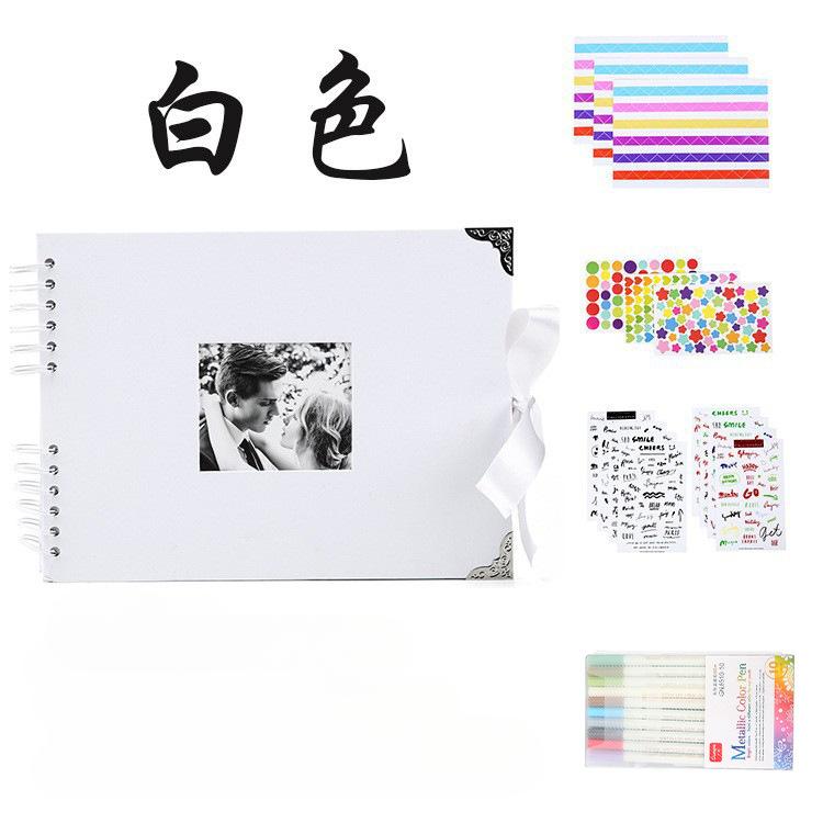 Fotoalben, 80 Seiten, Erinnerungsbücher, A4, Bastelpapier, DIY, Scrapbooking, Bild, Hochzeit, Jahrestag, Geburtstag, Kinderliebhaber, Geschenk