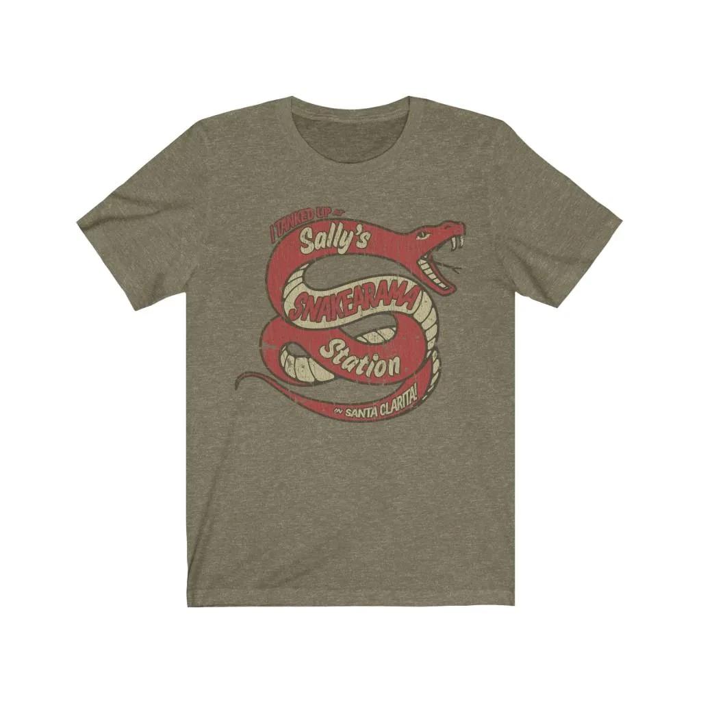 

Sally s Snakearama Station 1971 Vintage Men s T shirt 3XL