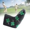 PU   Putter Cover Four Leaf   Headcover Accessory For   Activity(black)