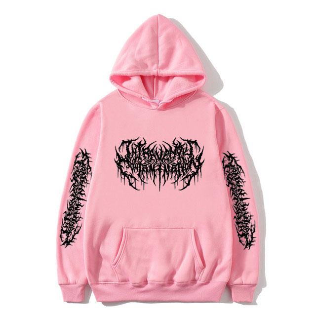 Playboi Carti Narcissist Graphic Hoodie Opium Actual Hate Hip Hop Rapper Sweatshirt Men's Fashion Gothic Oversized Long Sleeve