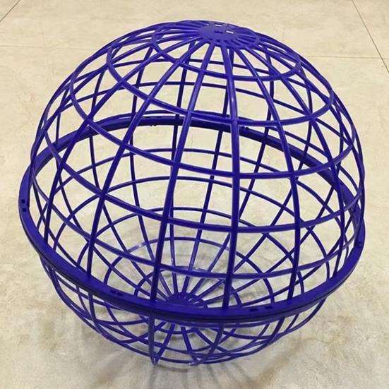 Ball-Shaped Chicken Cage Outdoor Spherical Chicken Coop Poultry Protection Cage Pigeon Rabbits Duck Safe Walking Net for Pet Safety Yard Farm Use