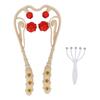 Neck Roller Massage Tool Scalp Claw Massager Reduce Fatigue Reduce Pain for Office Worker Students