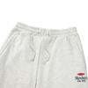 Skechers Colorful Casual Series Letter Logo Print Straight Leg Knit Sports Pants Unisex Pants Light-White Gray L124U027-0248