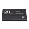 4K Video Capture Card HD Multimedia Interface to USB 3.0 Game Capture Card with Loop Out 1080P 60FPS 3.5mm Mic Input