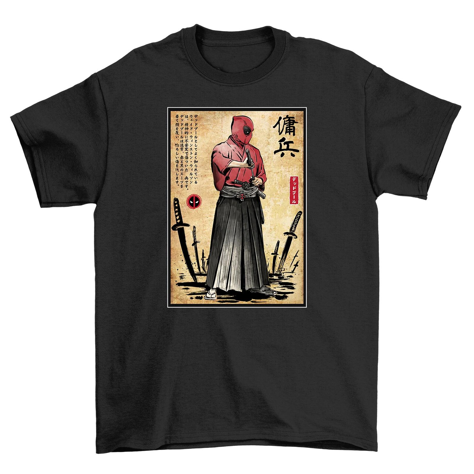 Merc Ronin Samurai T-Shirt Mens Womens Tees Top: Unleash Your Inner Warrior! 100% Cotton, Funny Tee, M