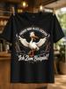 Gerunisex Everything Was Lighter Ornate Stork With Decorative Vintage Frame Classic I Was Lighter Too Unisex All TShirt