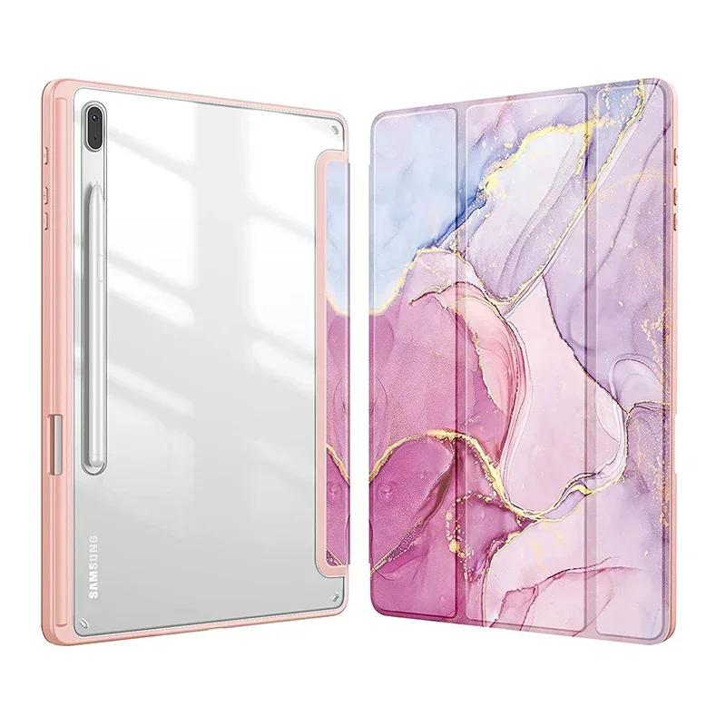 Voor Samsung Galaxy Tab S9 FE 11 S10 Plus 12.4 inch Hoesje Potloodhouder Tablethoes Voor Tab A9 S9 S8 S7 11  Plus 12.4  Funda A9 8.7 inch