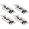 4Pcs Heavy Duty Anti Rattle Latch Robust Portable Easy Installation Mirror Finish Door Latch Lock
