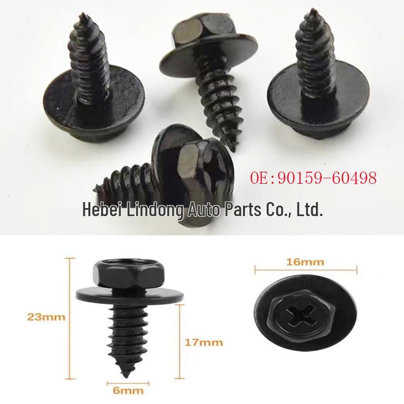 

Toyota/Lexus Fender & Bumper Hex Screw 90159-60498 90159-60498