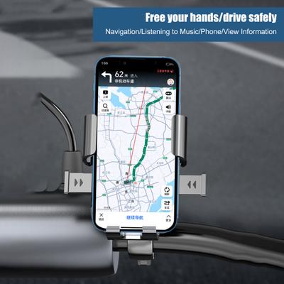 Bike Phone Holder Stability Anti-Shake High Installation Simple Universal Motorcycle Handlebar Phone Mount Bracket