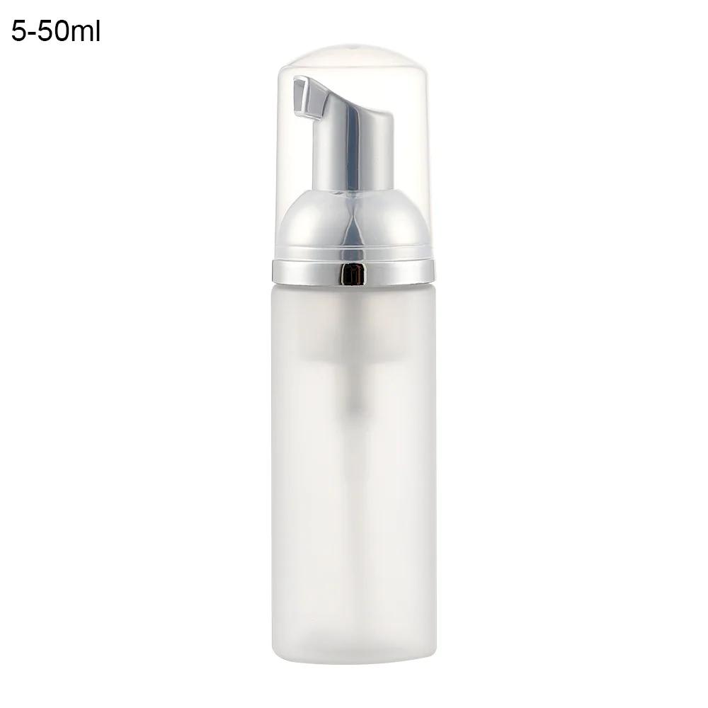 Foaming Bottle Plastic Foam Pump Bottle Empty Face Eyelashes Cosmetic Bottle Shampoo Shower Gel Soap Dispenser Home Bath Supply