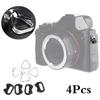 4Pcs Camera Strap Conversion  Metal Triangle Shoulder Strap Connection Buckle Camera Buckle Replacement
