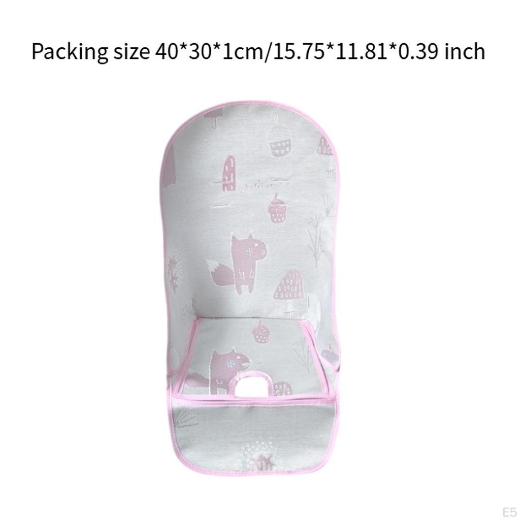 Hochstuhlbezug für Baby Tragbares Kissen Mädchen Kleinkinder Kinder Blau
