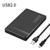TA 2.-inch USB2.0 3.0 Type- 3.1 Mobile Hard Drive Box 5Gbps Laptop External Hard Drive Enclosure Hard Disk Case 3BT