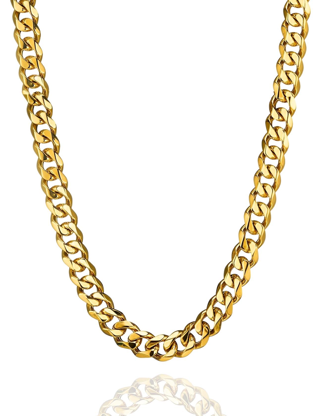 

Кихей Нержавеющая сталь [swars] Мужское ожерелье, Цепочка, Шестигранная огранка, Гипоаллергенный, (9 мм Золото, 50)