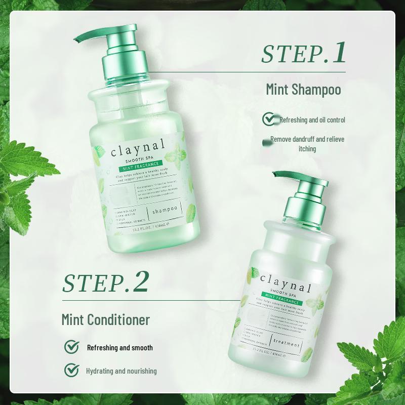 CLAYNAL Amino Acid Mint Hair Care Series