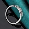 925 Sterling Silver AAAAA Zircon 7-10# Ring for Women Wedding Party Fashion Charm Jewelry