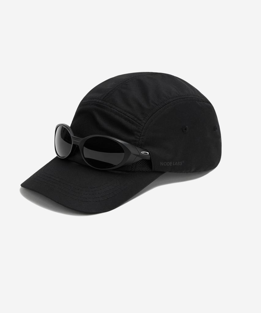 NODE LABS Dev:5 Sunglasses Cut Ball Cap_Black