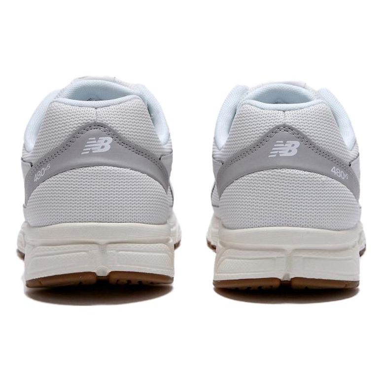 New Balance Nb 480 Comfortable Sports Synthetic Leather Low-Top Casual Running Shoes Women Sneaker White W480RG5