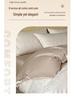 G5Z Light Luxury 200-Count Long-Staple Cotton Jacquard Bedding Set: Includes Duvet Cover, Bed Sheet, and Fitted Sheet.