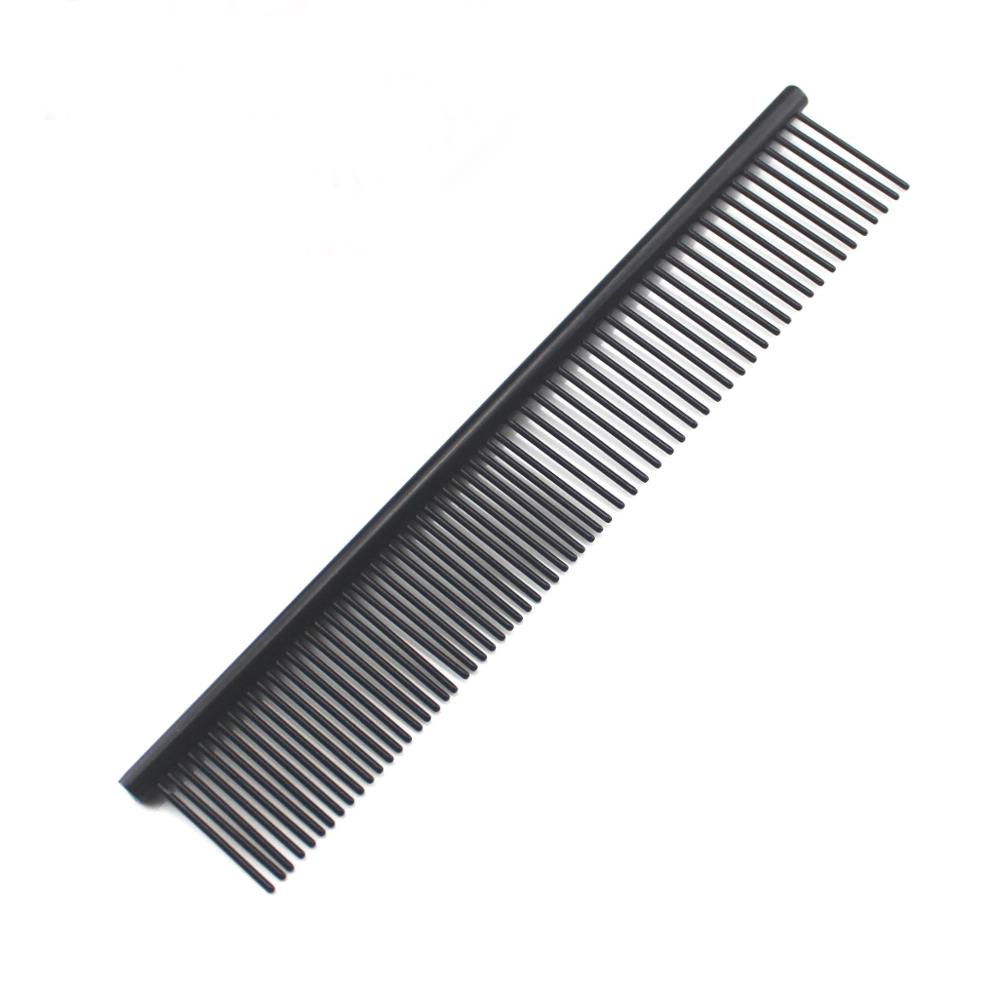 10pcs Pet Comb Stainless Steel Silver Pet Lightweight Comb for Dog and Cat  Color Comb PT-255