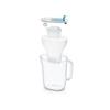 BRITA Carafe Filtrante Style Cool 2.4L Bleu Incl. 3 Cartouches MAXTRA PRO Pure Performance - Design Durable & LED Intelligente