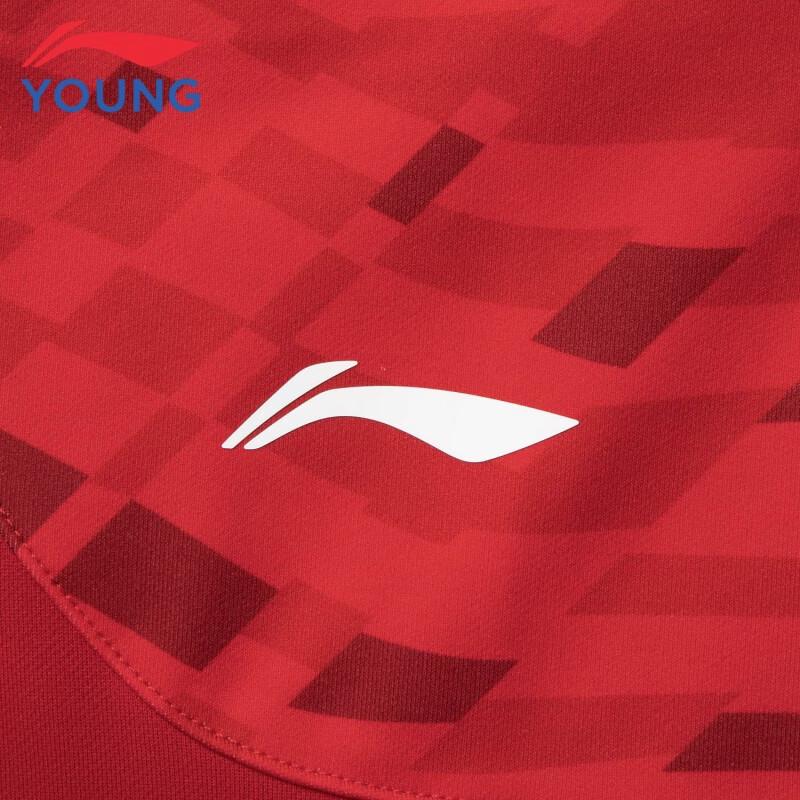 LI-NING Youth Unisex Football Windproof Stand Collar Jacket