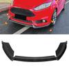 3Pcs Front Bumper Lip Spoiler Splitter Sporty   Front Lip Spoiler Splitter Protector for   B‑ 