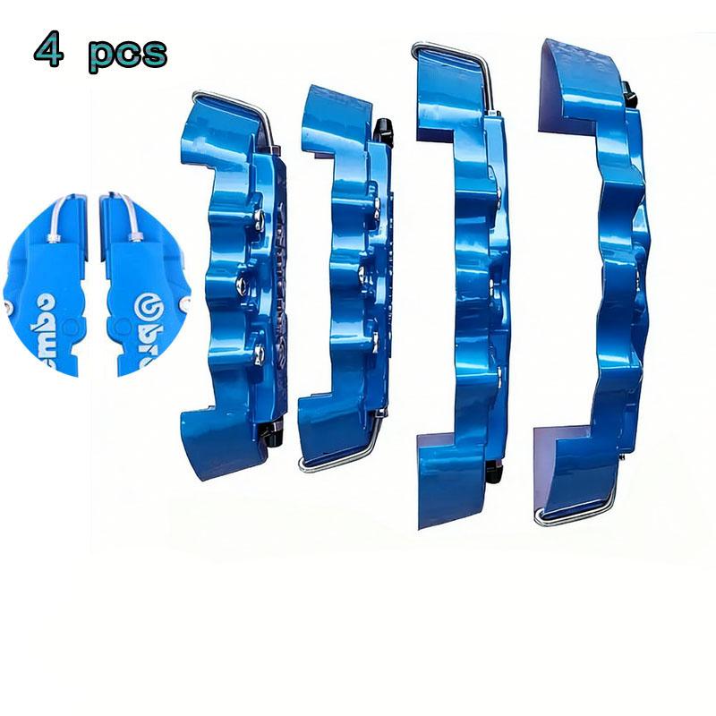 KUNBABY 8 Colors ABS Plastic Brake Caliper Cover 4 Pcs/set 3D Style (Come Without Glue)