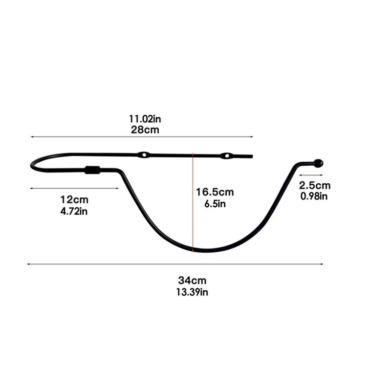 ABWR-Cowboyhutständer Wandmontiert 360 Drehung Westernhut Aufbewahrung Baseballkappe Für Schrank Damen Zuhause Zimmer Schlafzimmer Mantel
