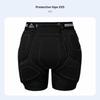 Ski Equipment Pelvic Pad & Knee Protector Set, Shock-Absorbing Pants, Unisex, Inner Wear, For Kids & Adults