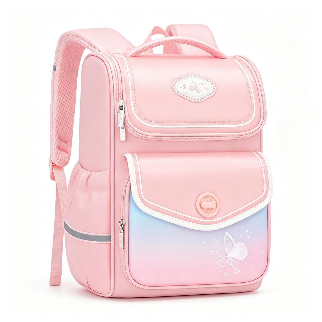 Unisex Kids Backpack, Cute School Bag for Boys and Girls, Student Bookbag