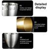 Ice Storage Buckets Stainless Steel Beach Parties Accessories Stainless Steel Texture Suitable for Indoor Celebration