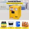 SucceBuy Flammable Safety Cabinet, 11/12/30 Gal Cold-Rolled Steel Flammable Liquid Storage Cabinet for Commercial Industrial Use