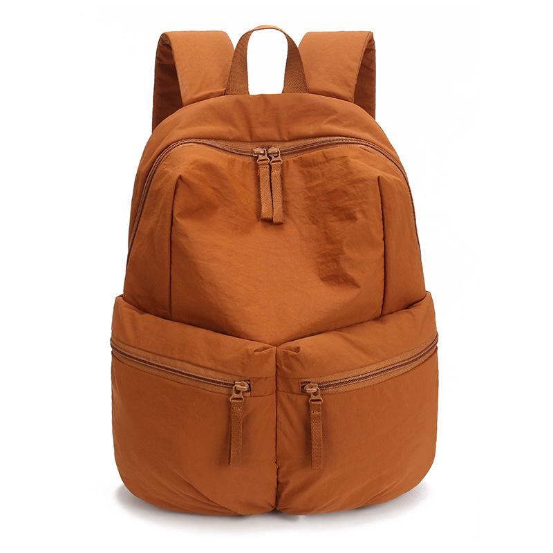 2025 Women's Lightweight Nylon College Backpack - Large Capacity, Casual Double Shoulder Bookbag
