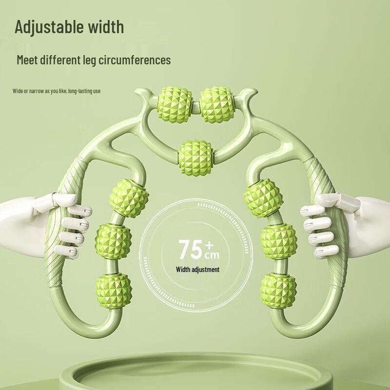 WEZHO 9-Wheel Thigh & Leg Massager