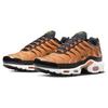 New Nike Air Max Plus Safety Orange Black DM0032-800