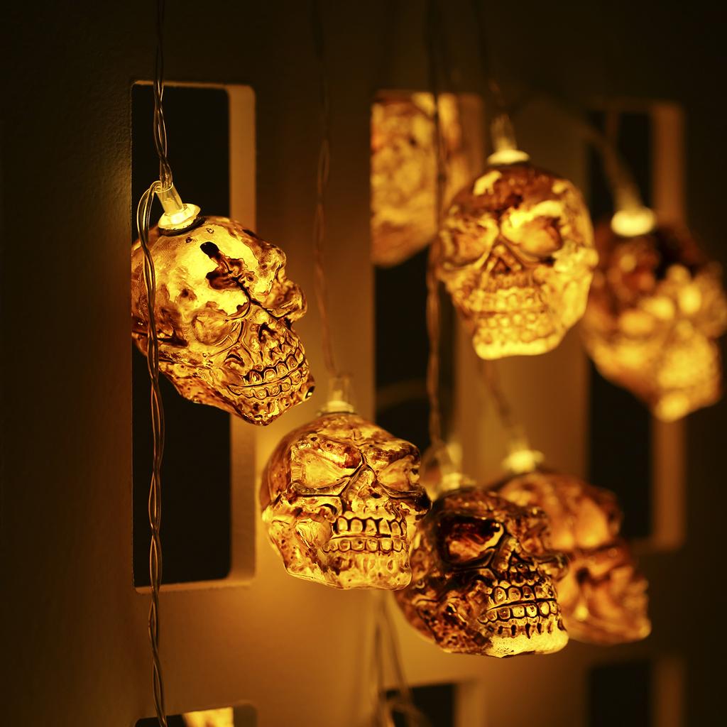 Halloween String Lights Holiday Decorative Lights String Lamp Atmosphere Halloween Decoration Light