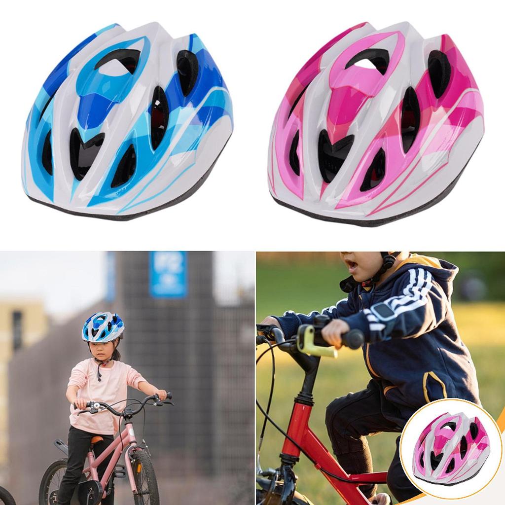 Bike Helmet for Kids Breathable Stylish Comfortable Road Cycling Helmet for Skateboarding Riding Outdoor Bicycling Biking