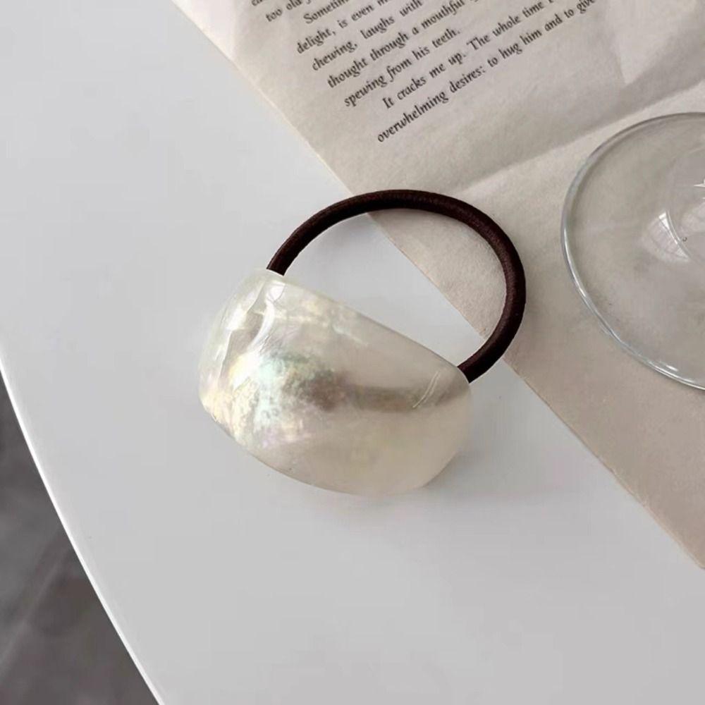 Portable Hair Ring Elastic Rubber Band Fashionable Head Rope  Women