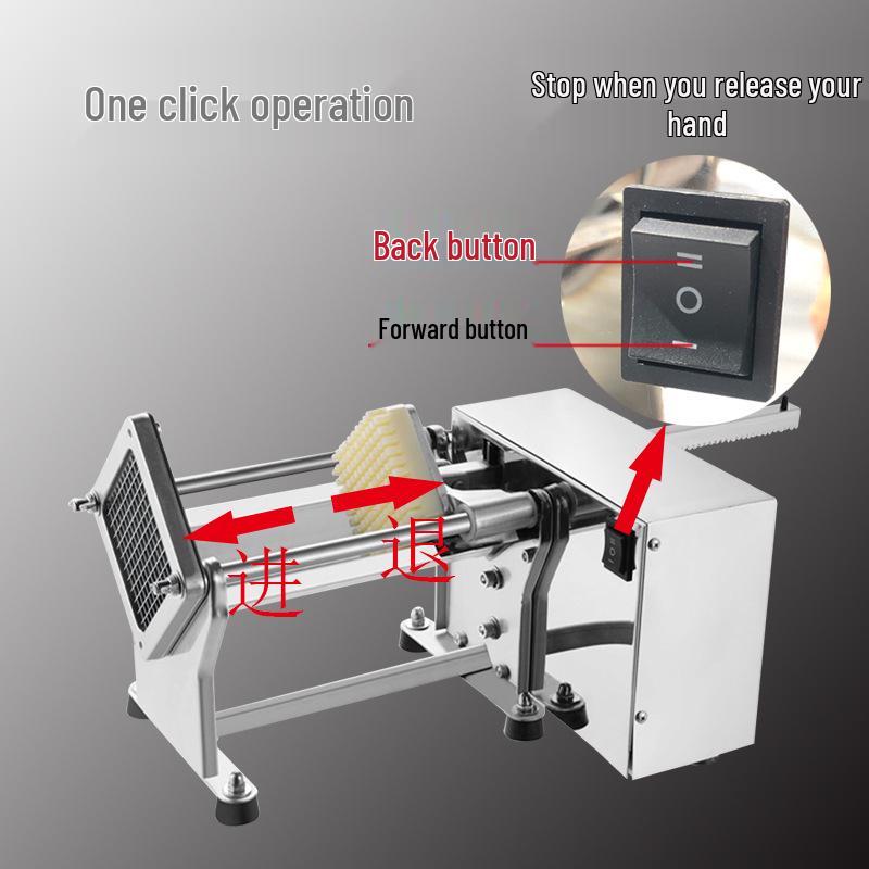 Electric Stainless Steel French Fry & Vegetable Cutter
