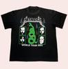 Metallica 1991 Světové turné Den na zelené Černé Unisex S-4XL Unisex Tričko