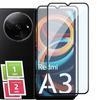 2x TEMPERED GLASS FOR XIAOMI REDMI A3 4G FULL SCREEN COVERAGE 5D GLASS