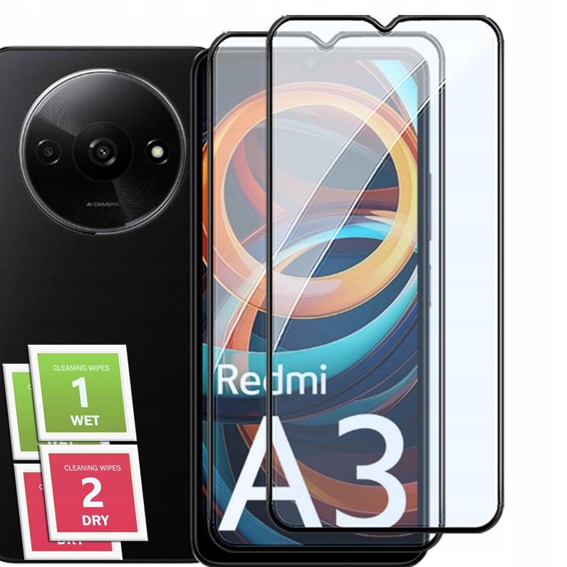 2x TEMPERED GLASS FOR XIAOMI REDMI A3 4G FULL SCREEN COVERAGE 5D GLASS