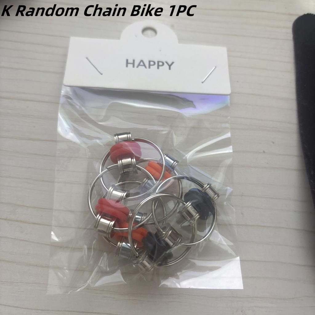 1PC 5 Colors Funny Creative Toys Fidget Toys Bike Chain Fidget Toy for Autism ADHD Stress Hands Funny Toys for Children GXE