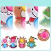 Liebliches doppelseitiges Weihnachts-Pop-It-Sensorik-Fidget-Spielzeug zur Stressreduzierung und für Spaß