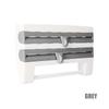 3 In 1 Kitchen Cling Film Storage Rack with Cutter Tin Foil Rack Wall-Mounted Paper Towel Rag Organizer