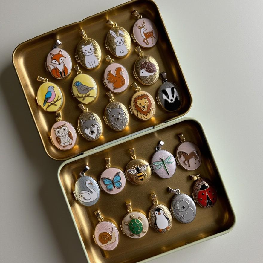 Colorful Natural Stone Zircon DIY Pendants with Gold Plating - European & American Fashion Jewelry